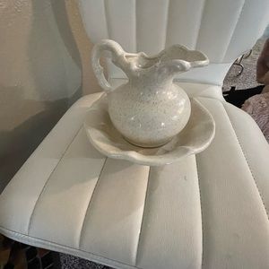 Vintage McCoy tiny Water Pitcher and Basin